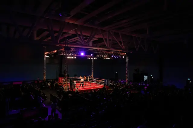 Meadowbank Leisure Centre is the stage for tonight's bout