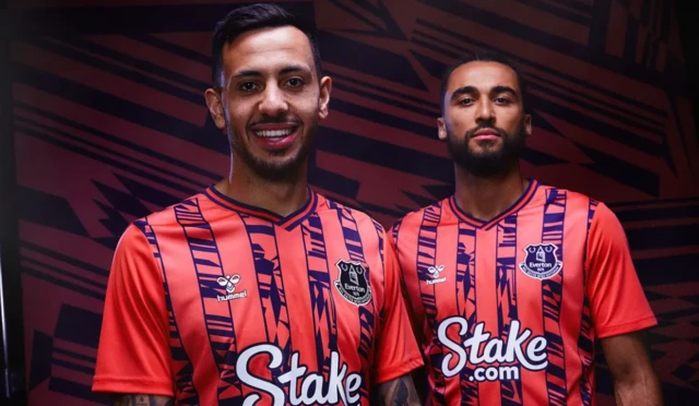 Everton away kit