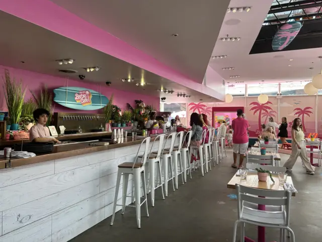 Barbie Cafe in New York City