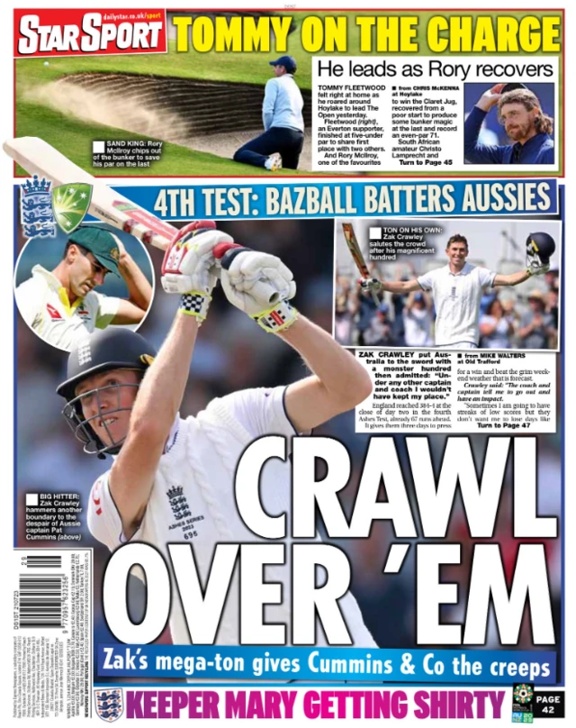 Star back page