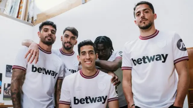 West Ham away kit