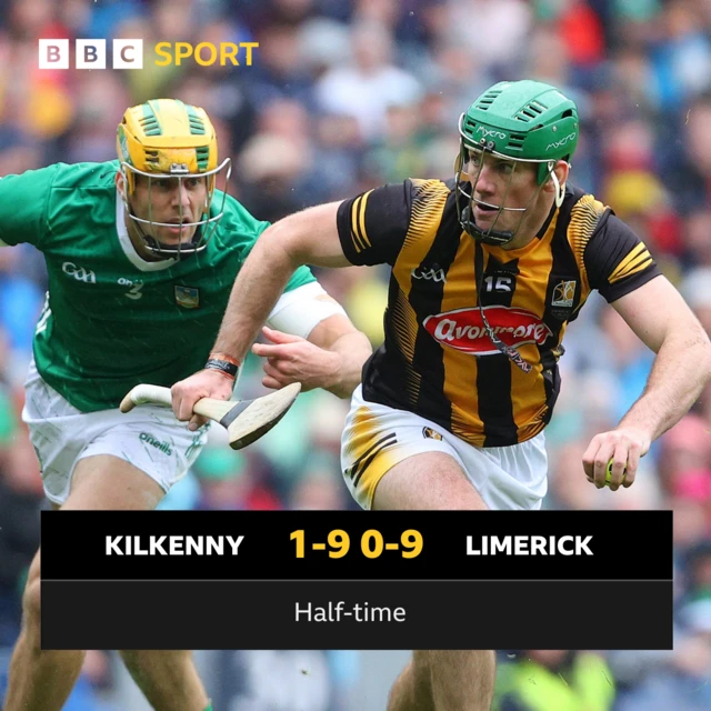 Half-time in Croke Park