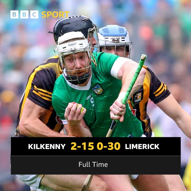 Full time in Croke Park