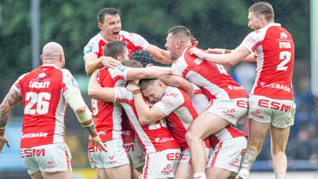 Hull KR celebrate