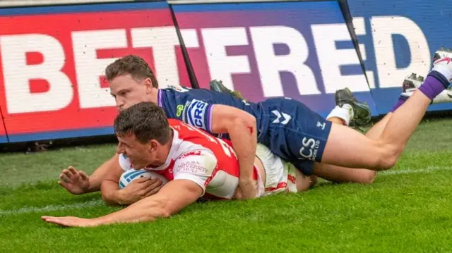 Hull KR score a try