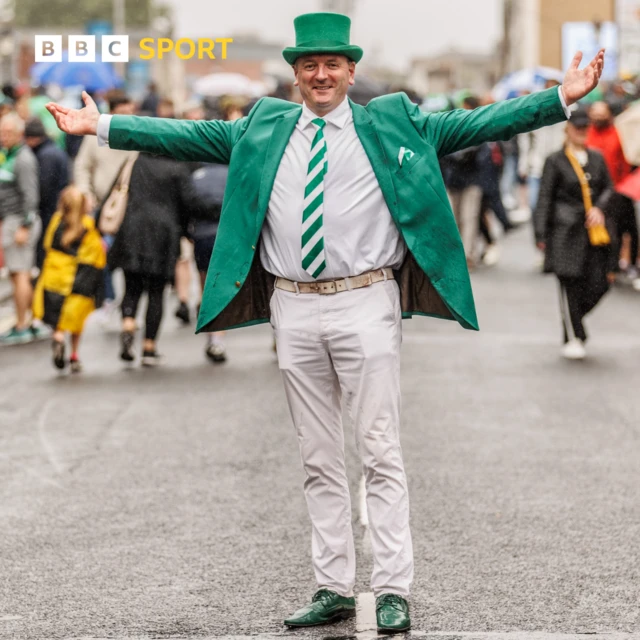 Limerick fan Raymond Gilbourne