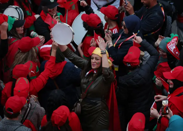 Morocco fans