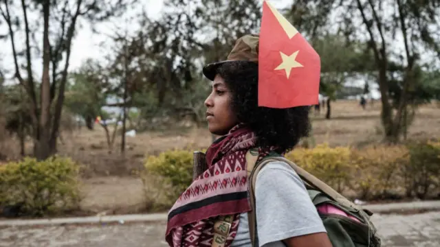 A TPLF fighter pictured in 2021