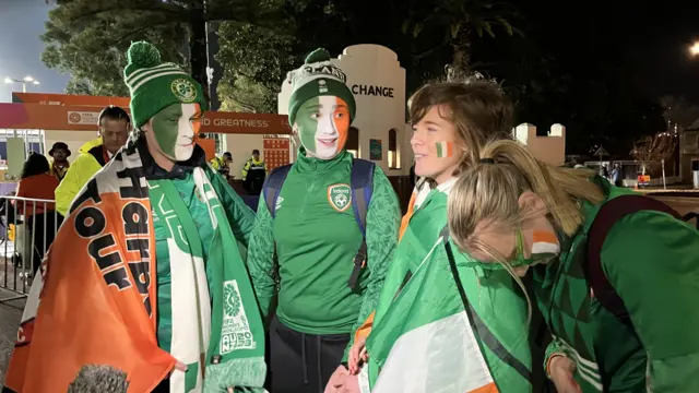 Ireland fans