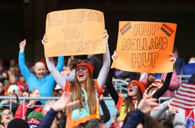 Netherlands fans