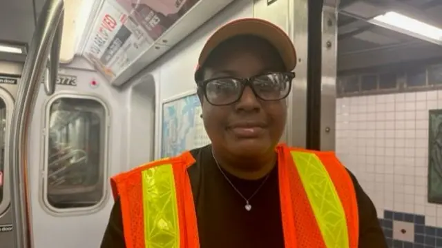 Jessica, a NYC subway worker