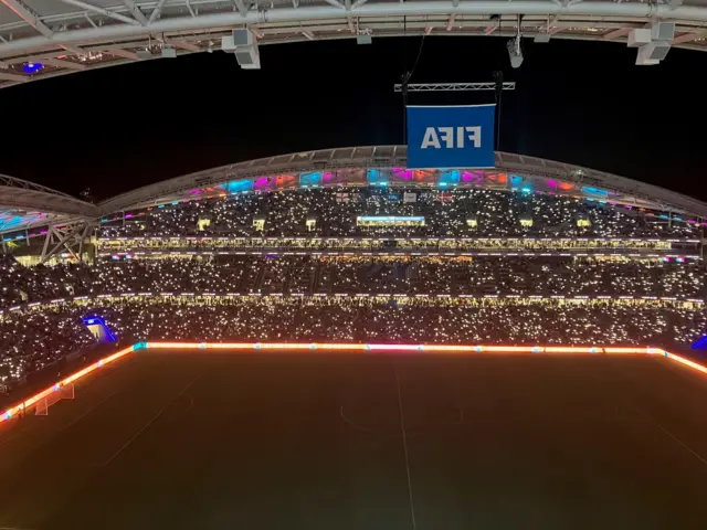 England v Denmark half-time entertainment