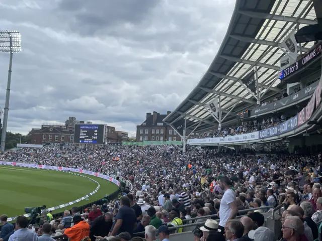 Crowd at The Oval