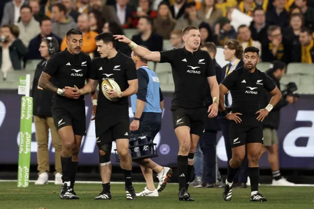 All Blacks celebrate