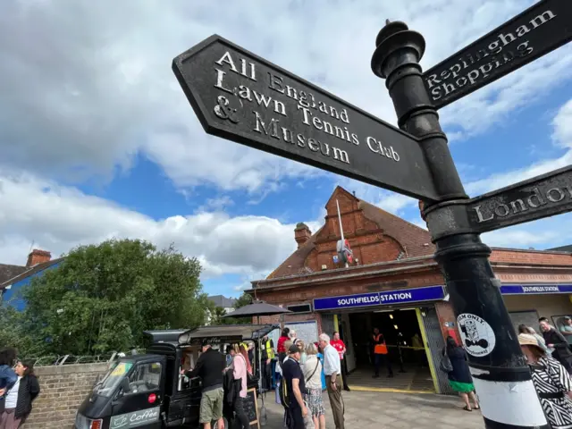 Southfields station