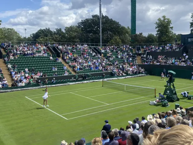 Jess Pegula serves