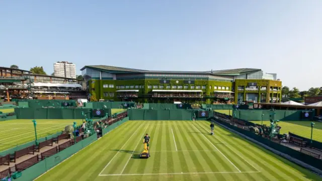 Wimbledon view of Centre Court