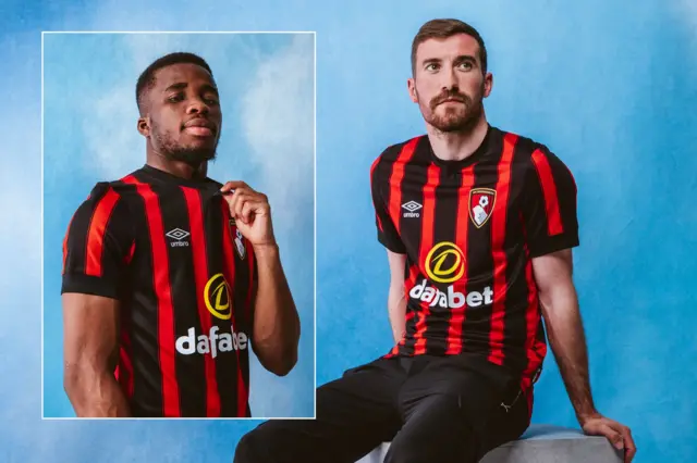 Bournemouth's new home kit