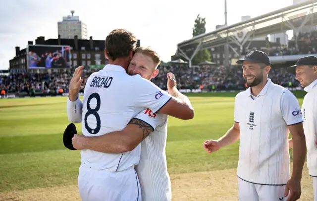 Ben Stokes and Stuart Broad