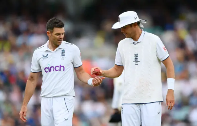 James Anderson and Stuart Broad