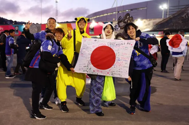 Japan fans