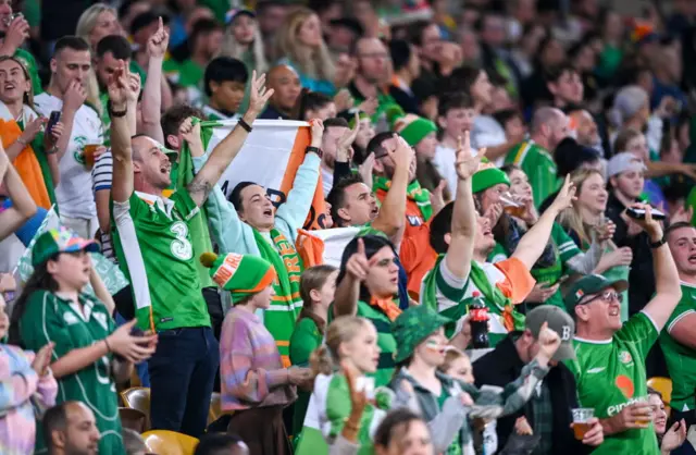 Republic of Ireland fans