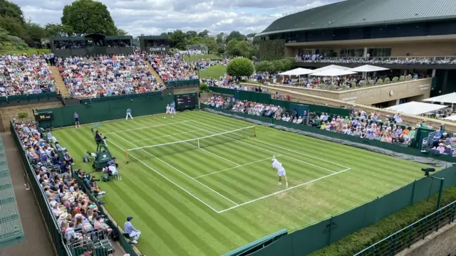 View over Court 18