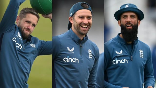 Chris Woakes, Mark Wood, Moeen Ali