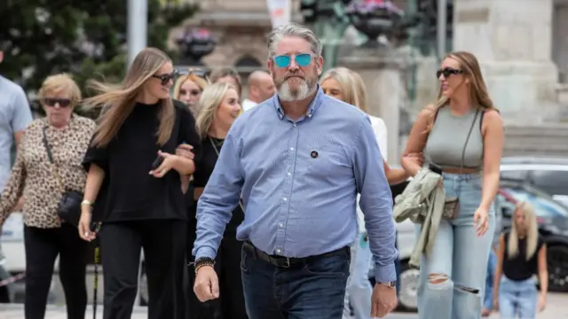 Tim Edwards arrives at Liverpool Crown Court