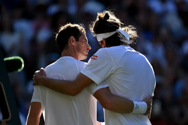 Andy Murray & Stefanos Tsitsipas