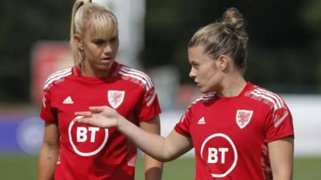 Gemma Evans (left) and Hayley Ladd (right)