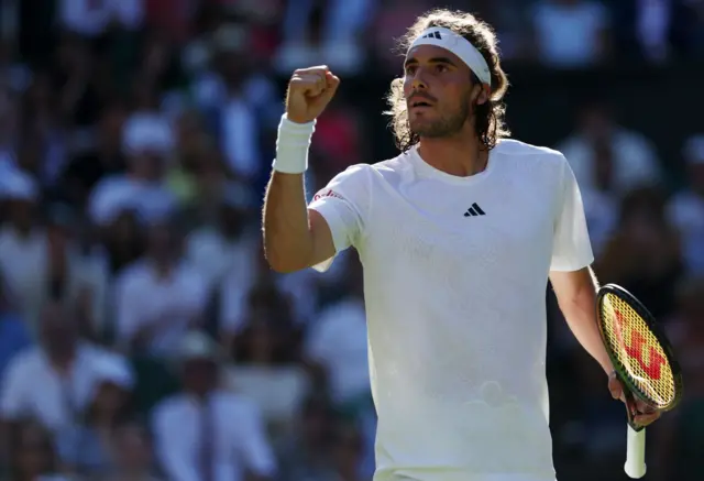 Stefanos Tsitsipas of Greece