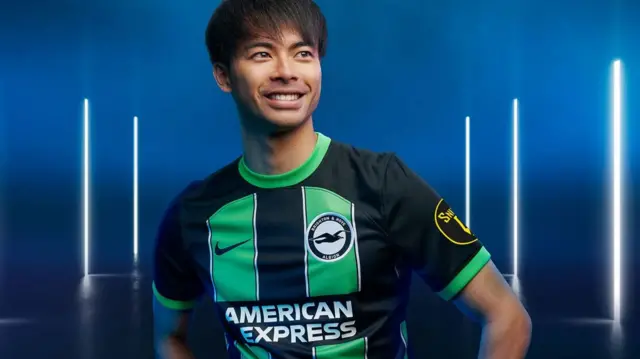 Brighton's new away kit