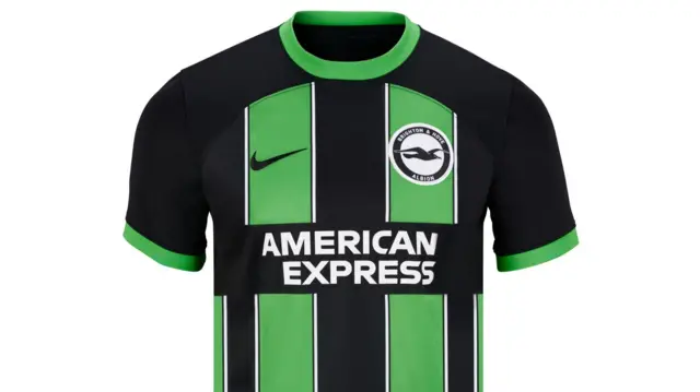 Brighton's new away kit