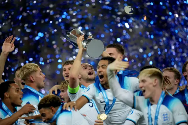 England win in Georgia with the trophy