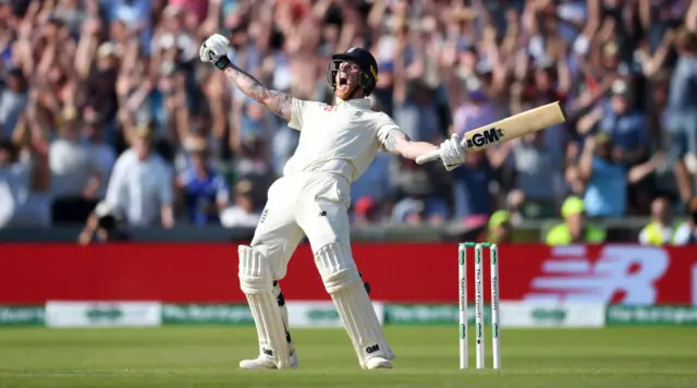 Ben Stokes Headingley Ashes Test finale 2019