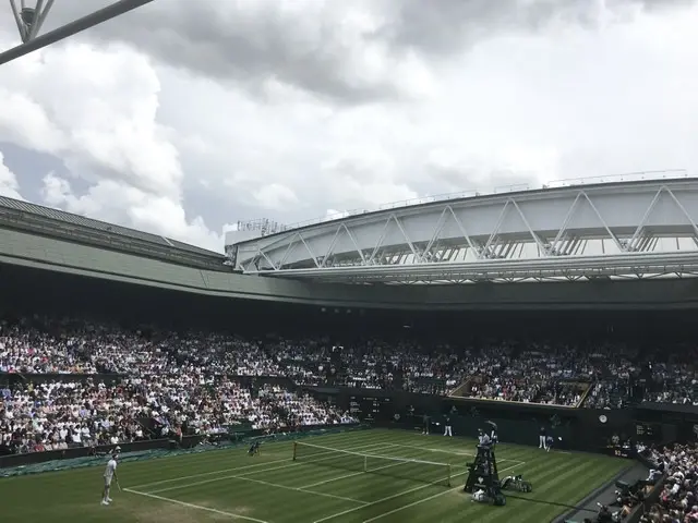 Centre Court grey clouds