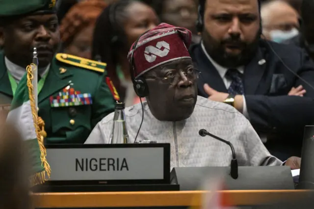 Nigeria's President Bola Tinubu