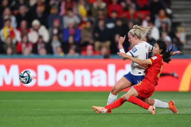 China 0-1 England