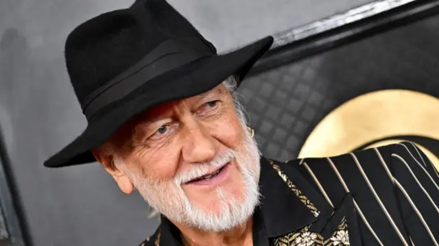 Mick Fleetwood at the Grammy Awards earlier this year