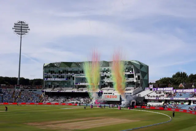 General view of Headingley during The Hundred