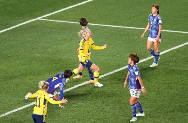 Japan 0-1 Sweden