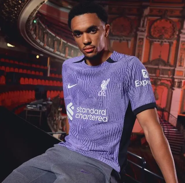 Trent Alexander-Arnold in Liverpool's third kit