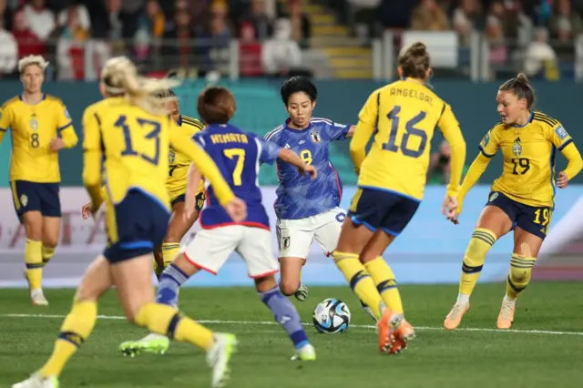 Japan 1-2 Sweden