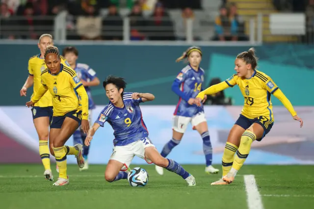 Japan 0-2 Sweden