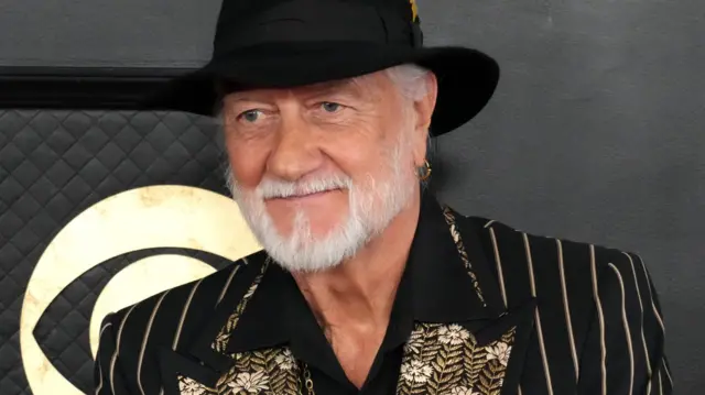 Mick Fleetwood at the Grammy Awards in February