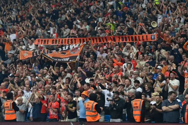 Luton Town fans