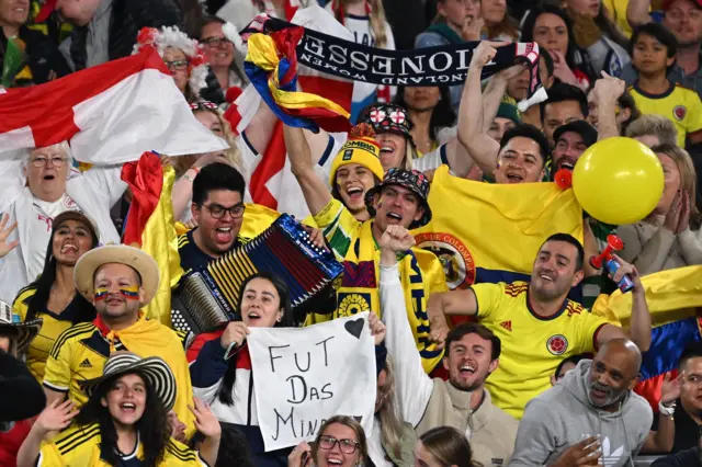 Colombia fans