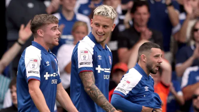 Ipswich celebrate