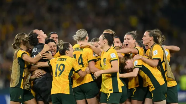 Australia reach Women's World Cup semi-final